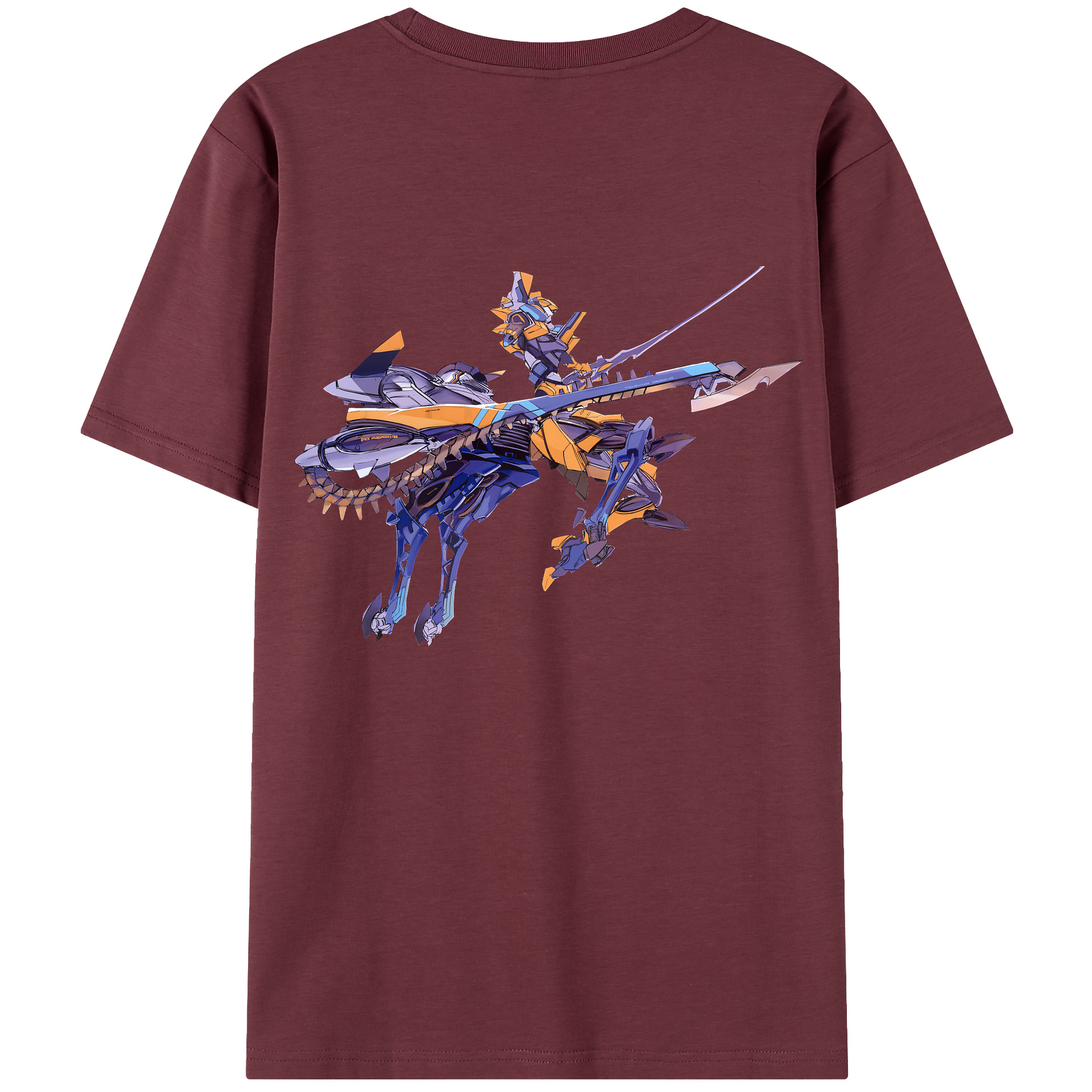 （画像用） EVA 新世紀エヴァンゲリオン 綿100％半袖Tシャツ（背面プリント）
